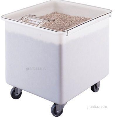 Контейнер; поликарбонат; 121л; H=58.5,L=61,B=56см; белый,прозр. Cambro IB32 148
