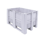 BoxPallet 1200х800х740 мм светло-серый сплошной
